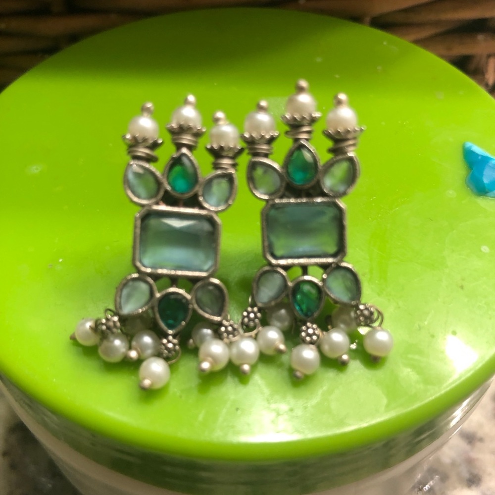 German Silver Oxidized Silver Set - image 5